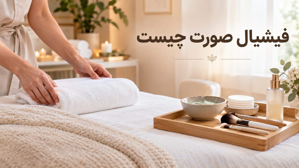 فیشیال صورت چیست؛ فضای آرام اتاق مراقبت پوست در سالن آوانته