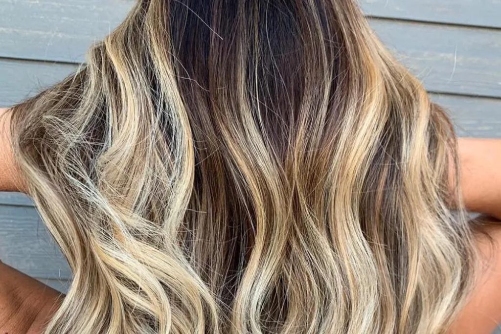 رازهای درخشش مو با رنگ مو بالیاژ