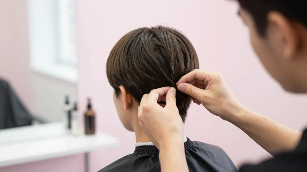 بررسی محل اتصال اکستنشن در ریشه برای تشخیص زمان برداشتن