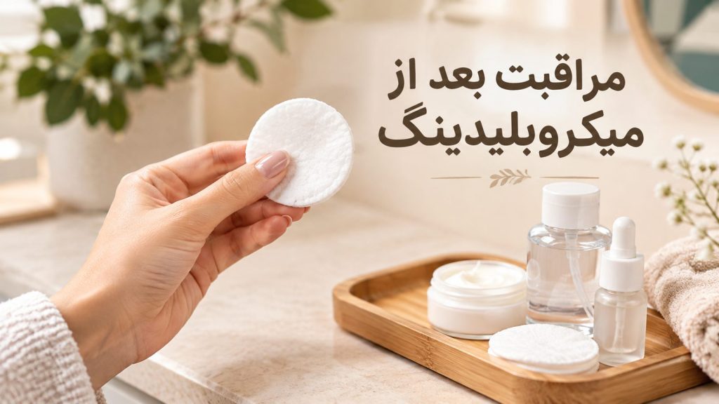 مراقبت میکروبلیدینگ ابرو در روزهای اول بعد از کار در سالن زیبایی