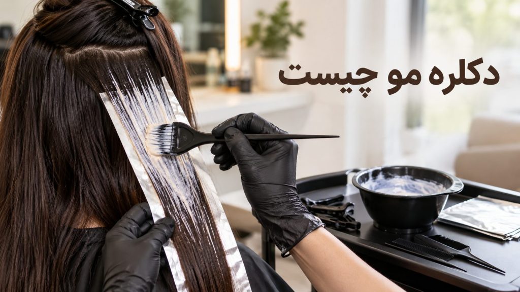 دکلره مو چیست و مراحل اجرای آن در سالن زیبایی